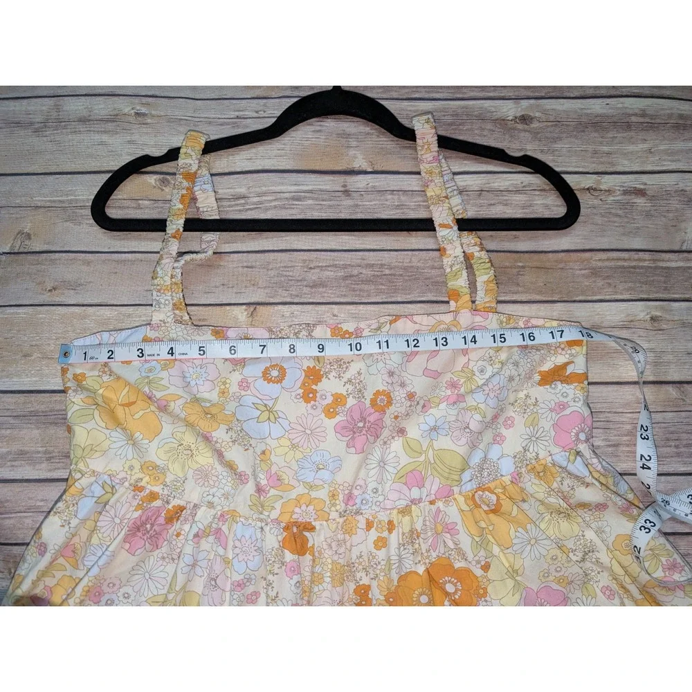 Free People Women's Park Slope Maxi Dess Floral Blossom Light Boho